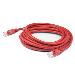 Network Patch Cable CAT6a - Rj-45 (male) To Rj-45 (male) - Stp Pvc Snagless - Red - 5m