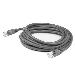 Network Patch Cable Cat5e - Rj-45 (male) To Rj-45 (male) - Utp Pvc Snagless Straight Booted - Grey - 2m