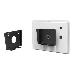 Wall Mount Bracket W/cable Management Black