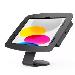 VESA Fixed 45 Degree Core Counter Stand or Wall Mount + Space, Enclosure for iPad Mini 8.3in (6th Gen) - Black