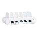 USB and USB-C 5-Port Multiple Tablet Charging Station - UK Plugs