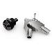 Keyed Alike Cylinders (All Key Sets Are the Same) - Black
