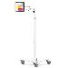 Bundle / Premium Medical Rolling Cart + PowerMove For iPad 10th-11th (a16) Gen - Black