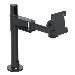 Spacepole Screen Mount With 300mm Elbow Arm - Black