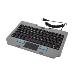 Rugged Lite Keyboard Use With (7160-1470-00) Quick Release Keyboard Cradle