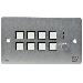 Uk 8 Button Keypad Controller Rotary Vol 4 Bi-direct Rs232/ir