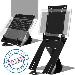 Riser Duo Tablet And Laptop Adjustable Stand Black
