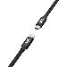 Cable - Type-c To Type-c - 1m - Black (cabltypctypc1mbrdblk)