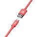 Lightning Cable - 3m - Round - Coral Eco
