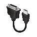 HDMI (M) to DVI-D (F) Adapter Cable - Male to Female - 15cm