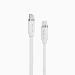 Elements Silicone 5A/240W USB2 USB-C TO C Male Cable White - 2m
