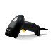 Handheld Scanner - 1d Ccd Hh Reader Black - Coiled USB Cable 2m - Foldable Smart Stand