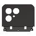 Fairphone 6 Upper Back Cover Horizon Black