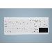 AK-C7412F-GUS Hygiene Sealed Compact Ultraflat Touchpad With Numeric Pad - Keyboard - Corded USB - White - Azerty Belgian