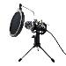 Varr Gaming Microphone Set With Stand Mic Popfilter Tripod Shockbaskt