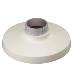 Aluminum Hanging Mount For Outdoor Dome Cameras - Ivory