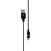 USB-a To Micro Cable 1.2m Black